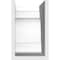 Ekena Millwork Standard New Brighton Architectural Grade PVC Rafter Tail, 5"W X 8"H X 16"L RFTP05X08X16NEB - alternate 2